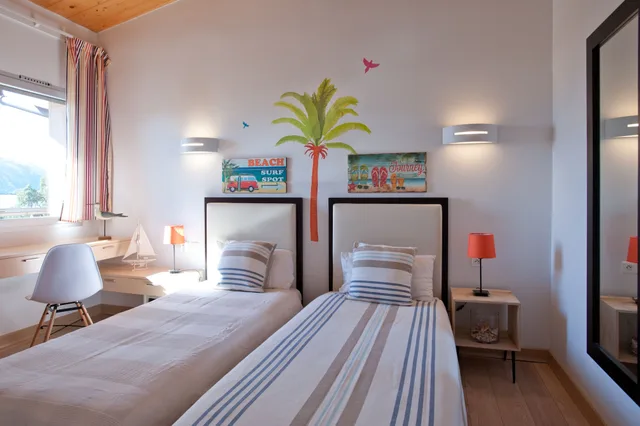 شقة بريميوم بسرير كوين وسريرين منفصلين بغرفتي نوم، Residence Marina Di Santa Giulia 2/6