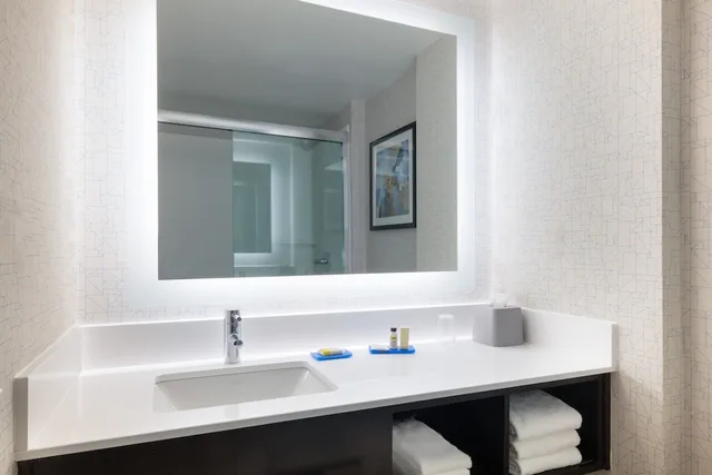 غرفة قياسية بسرير كينج مع أريكة، Holiday Inn Express & Suites Boston - Cambridge 3/3
