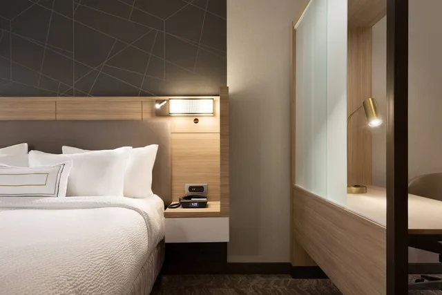جناح بسرير كينج مع أريكة لذوي الإعاقة، Springhill Suites Allentown Bethlehem Center Valley 3/6