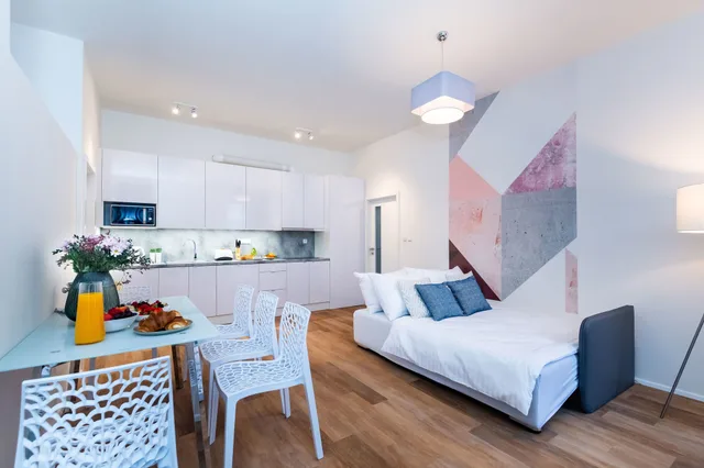 شقة عائلية بسرير فردي وسرير كوين مع أريكة، Seven Wishes Boutique Residence 3/5