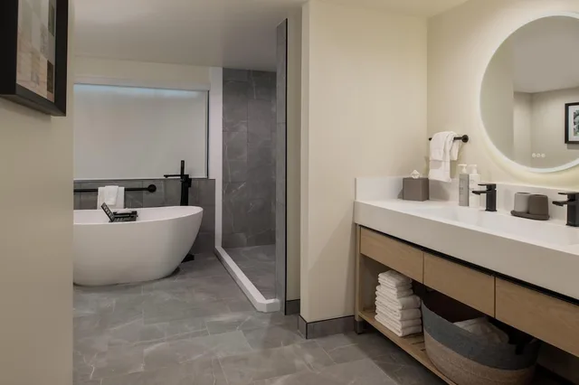 جناح رئاسي بسرير كينج بشرفة لذوي الإعاقة، Casa Mani Resort Napa Valley, Curio Collection by Hilton 5/10