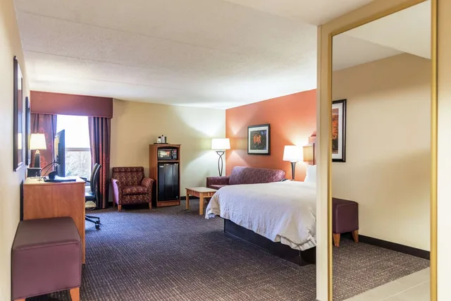 جناح استوديو بسرير كينج مع أريكة، Hampton Inn Muskegon 3/5