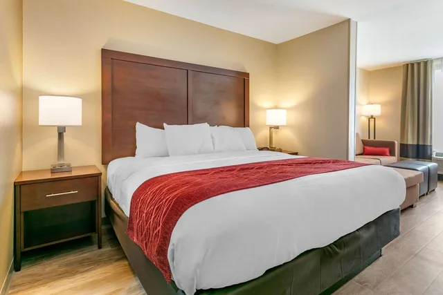 جناح بسرير كينج، Comfort Inn and Suites Van Buren Fort Smith 1/3