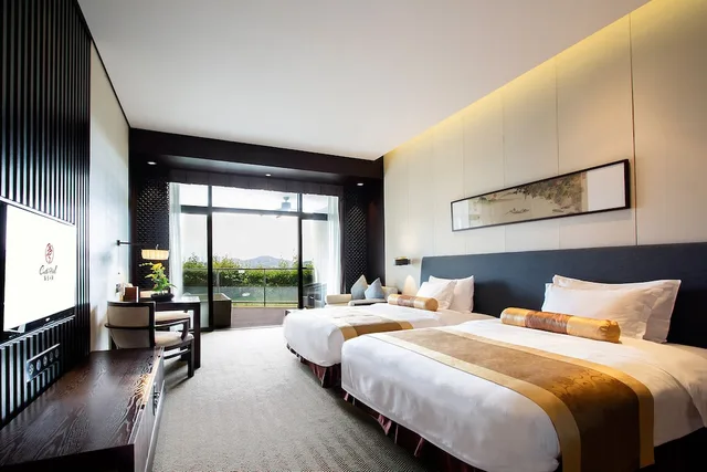 غرفة ديلوكس بسريرين منفصلين، Shenzhen Castle Hotel 1/6