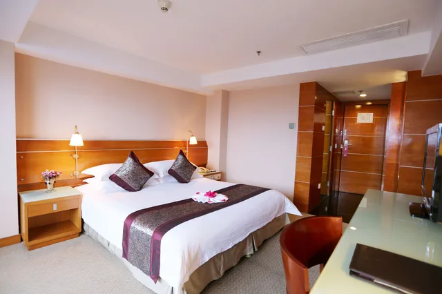 غرفة ديلوكس بسرير كينج، Yihe Business Hotel Guangzhou 2/7