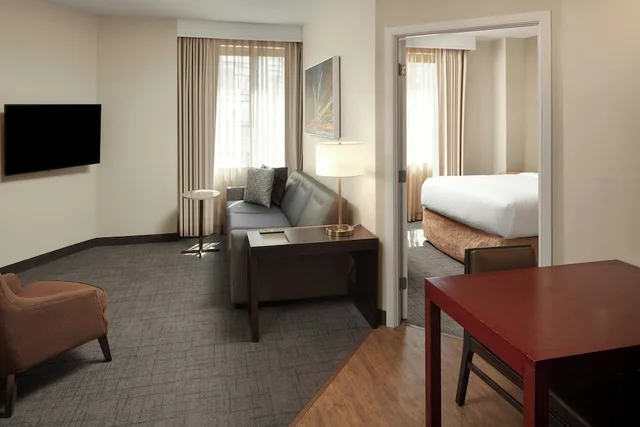 1 Bedroom, Suite, King Bed, Sofa, Residence Inn by Marriott Arlington Courthouse 4/7