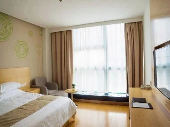غرفة بزنس بسرير كوين، GreenTree Inn Nantong Qidong Binhai Industrial Park Zone Nanhai Road Express Hotel 1/2