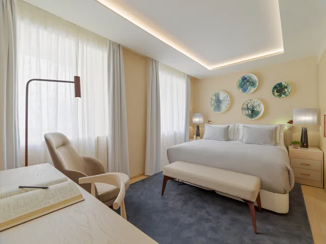 غرفة قياسية مفردة بسرير مزدوج، The One Palacio Da Anunciada 1/4