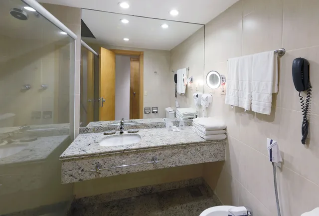 غرفة ديلوكس بسرير مزدوج، Mar Palace Copacabana 3/3
