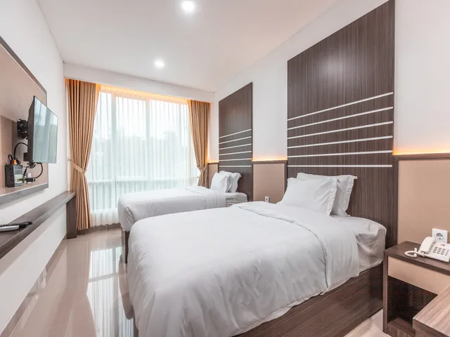 غرفة ديلوكس بسريرين منفصلين، OYO 2233 Bell's Place 2/4