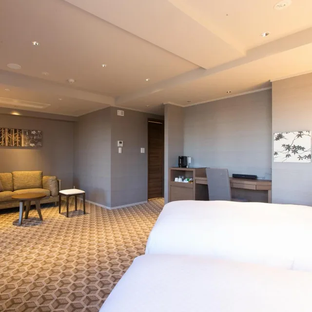 غرفة ديلوكس بسريرين منفصلين، Hotel Shiki Utsubo Park 5/10