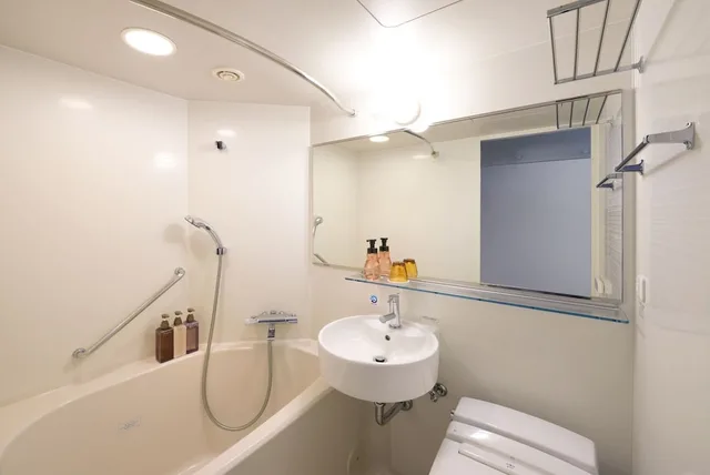 غرفة يابانية بفرشتي فوتون، Hakata Green Hotel No.1 8/9