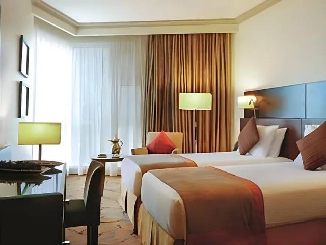 Room, Twin Beds, Partial Haram View، موڤنبيك برج هاجر مكة(Movenpick Hotel & Residence Hajar Tower Makkah) 7/10