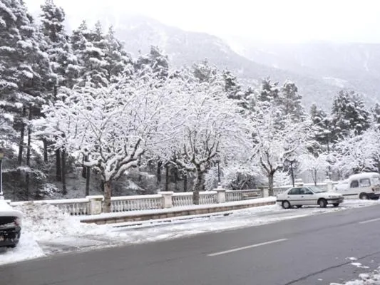 غرفة بسريرين منفصلين، Villa de Canfranc 4/4