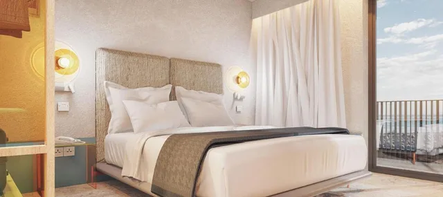 غرفة متصلة بإطلالة على البحر، Hotel Ben Marsalforn Affiliated by Melia 1/3