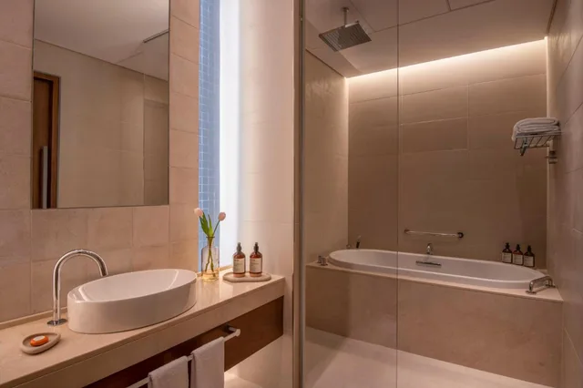غرفة بريميوم بسرير فردي، Abesq Doha Hotel & Residences 5/7