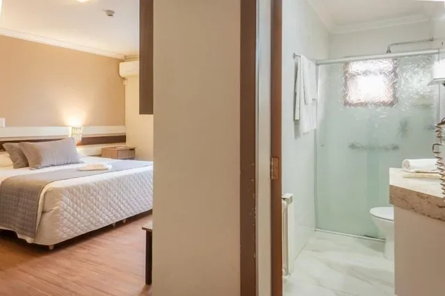 غرفة قياسية بسرير مزدوج وسرير فردي، Hotel Bertoluci 10/10