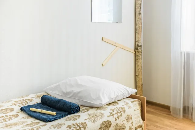 غرفة أساسية مفردة بسرير فردي، Downtown Forest Hostel & Camping 2/5