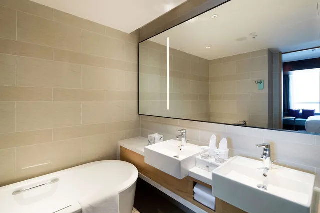 جناح ديلوكس بغرفة نوم واحدة، Hilton Garden Inn Zhuhai Hengqin 4/4