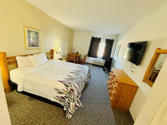 غرفة أساسية بسرير كينج لذوي الإعاقة، Knights Inn New Florence 1/10