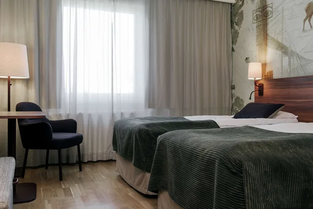 غرفة بسريرين منفصلين، Scandic Segevang Malmo 2/5