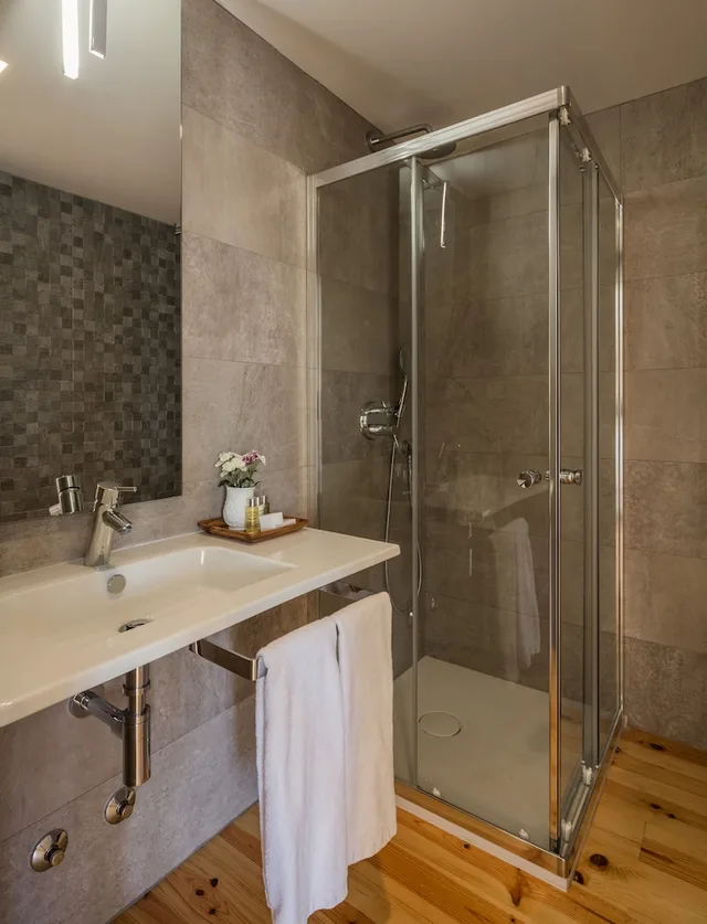 استوديو بسرير مزدوج بإطلالة على النهر بشرفة، Porto River Hotel Apartamentos 3/3