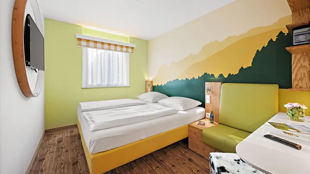 غرفة بسرير مزدوج، Hey Lou Hotel Piding 1/4