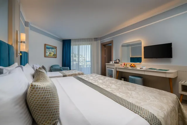 غرفة قياسية بسرير مزدوج أو سريرين منفصلين بإطلالة على الحديقة، Pine Beach Hotel 1/5