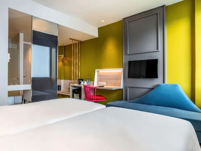 غرفة قياسية بسريرين منفصلين، Ibis Styles Phuket City 7/10