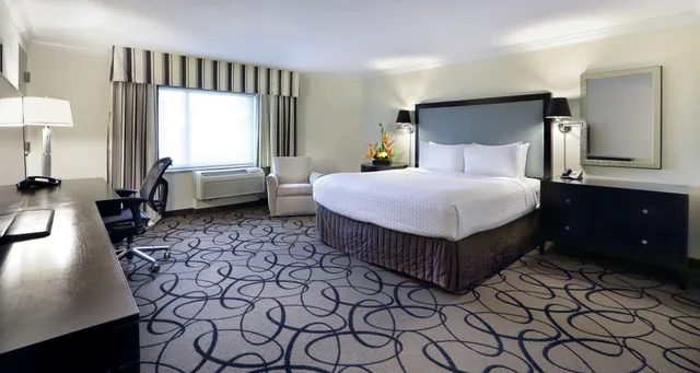 Stylin, King Bed, Corner, The Verve Hotel Boston Natick, Tapestry Collection by Hilton 1/6