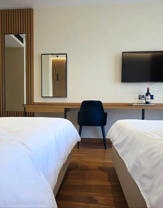 Double Deluxe Room with Extra Bed، Valza Boutique Hotel 5/7
