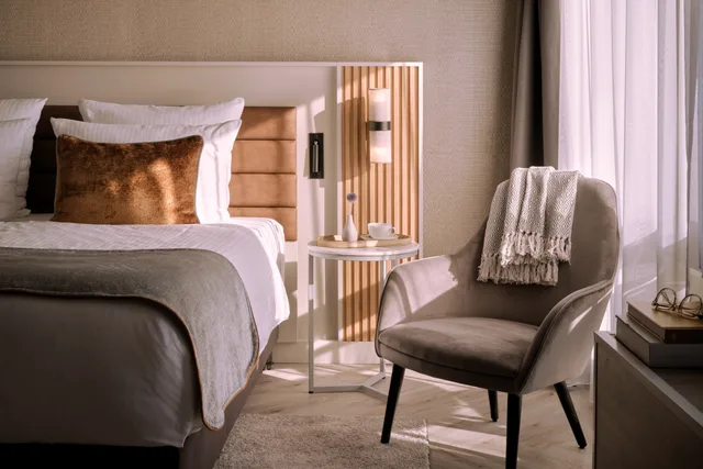 غرفة قياسية بسرير مزدوج أو سريرين منفصلين، Leonardo Royal Hotel Baden Baden 6/8