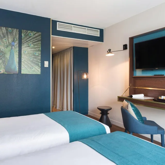 Golf, Twin Beds، Hotel Birdy By Happyculture 2/7
