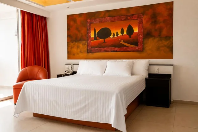 جناح بسرير كوين، Hotel Borda Cuernavaca 5/10