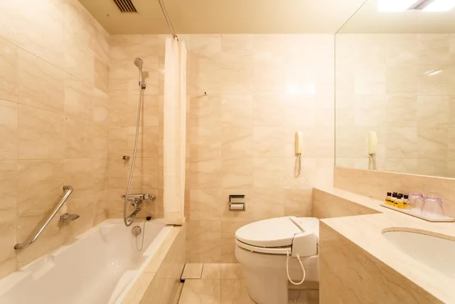 غرفة ديلوكس بسريرين منفصلين بإطلالة على المدينة، Premier Hotel Mojiko 4/5