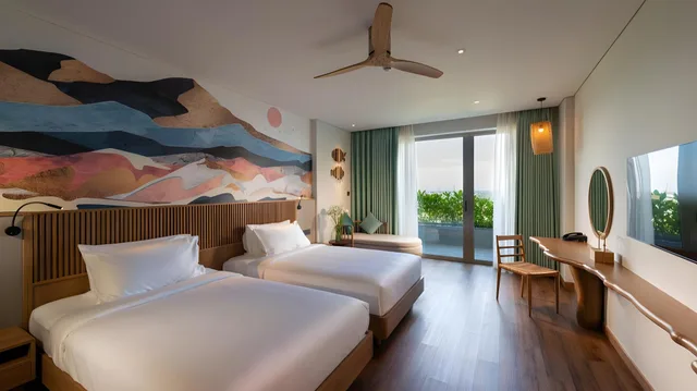 Vip, River, Deluxe, Twin Beds, Living Area، Bellerive Hoi An Resort & Spa 1/1