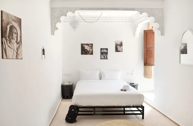 غرفة عائلية بسرير مزدوج وسرير بطابقين، The Central House Marrakech Medina 2/6