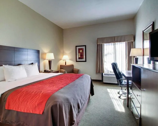 Standard, King Bed, Comfort Inn & Suites Moss Point Pascagoula 4/7