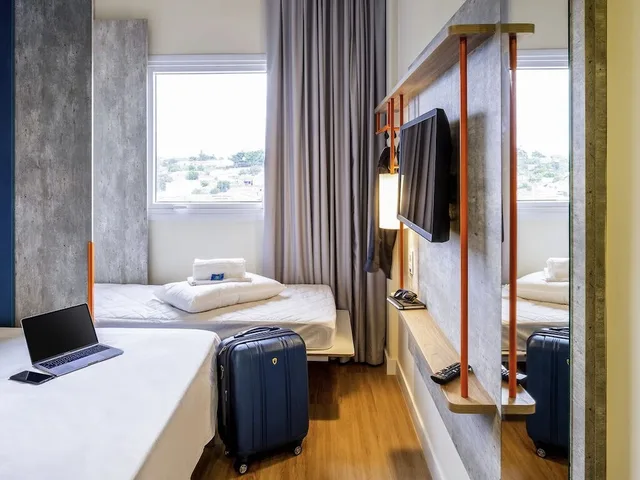 غرفة قياسية بسريرين منفصلين، ibis budget Capao Bonito 7/10