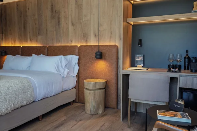 غرفة بريميوم بسرير كينج، Amigo Del Mundo Hosteria Y Apart Hotel 7/9