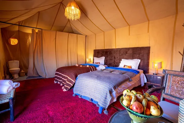 Luxury, Tent, Triple, 3 Beds, Erg Chegaga Desert Luxury Camp 1/1