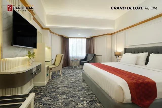 غرفة غراند ديلوكس بسرير كينج، Hotel Pangeran Pekanbaru 1/2