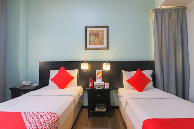 غرفة قياسية بسرير مزدوج، Eureka Hotel 3/5