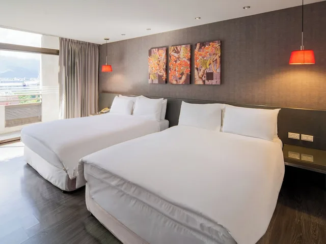 غرفة عائلية رباعية بسريرين كوين، Check Inn Select Hualien Linsen 5/10