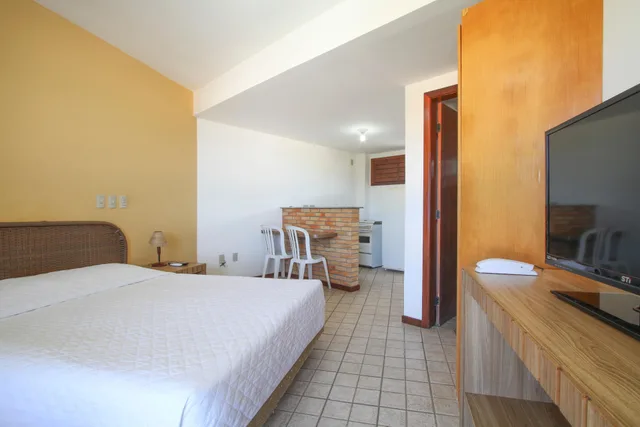 شقة سوبيريور بإطلالة على البحر، Marambaia Apart Hotel 4/8