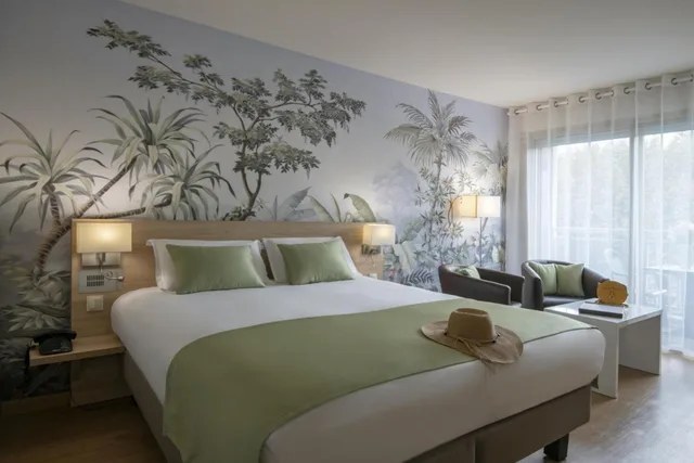 غرفة ديلوكس بسرير مزدوج، Chambord Hotel Menton 7/10