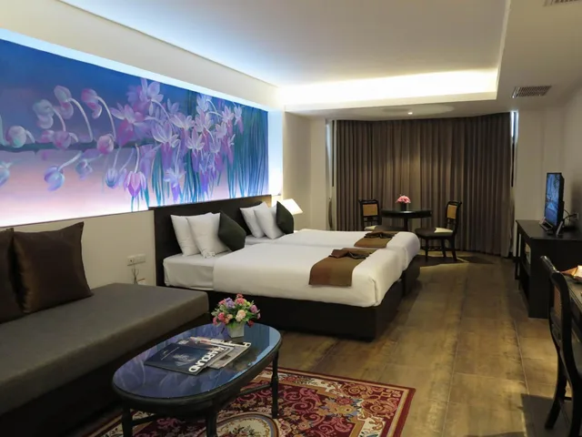 غرفة ديلوكس بسرير مزدوج، The Grand Sathorn 5/7