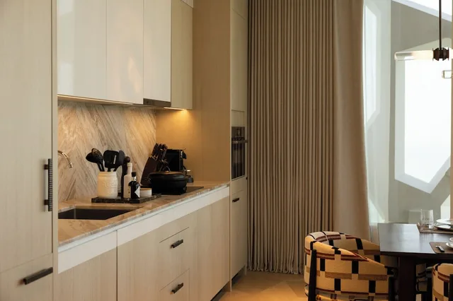 3 Bedrooms, Apartment, Single Bed, Gulf View، Rosewood Doha 3/3