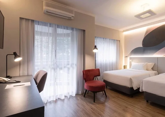 غرفة بسريرين منفصلين، Clarion Hotel Faria Lima 1/8