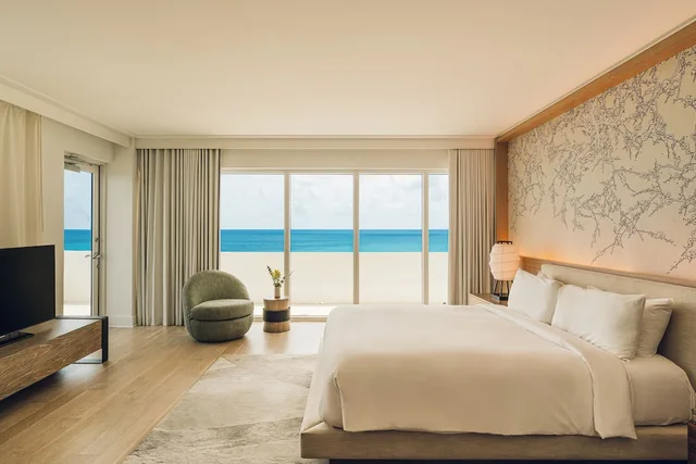 Zen, Suite, King Bed, Ocean View, Balcony، Nobu Hotel Miami Beach 1/8